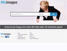 Tablet Screenshot of 99cimages.com